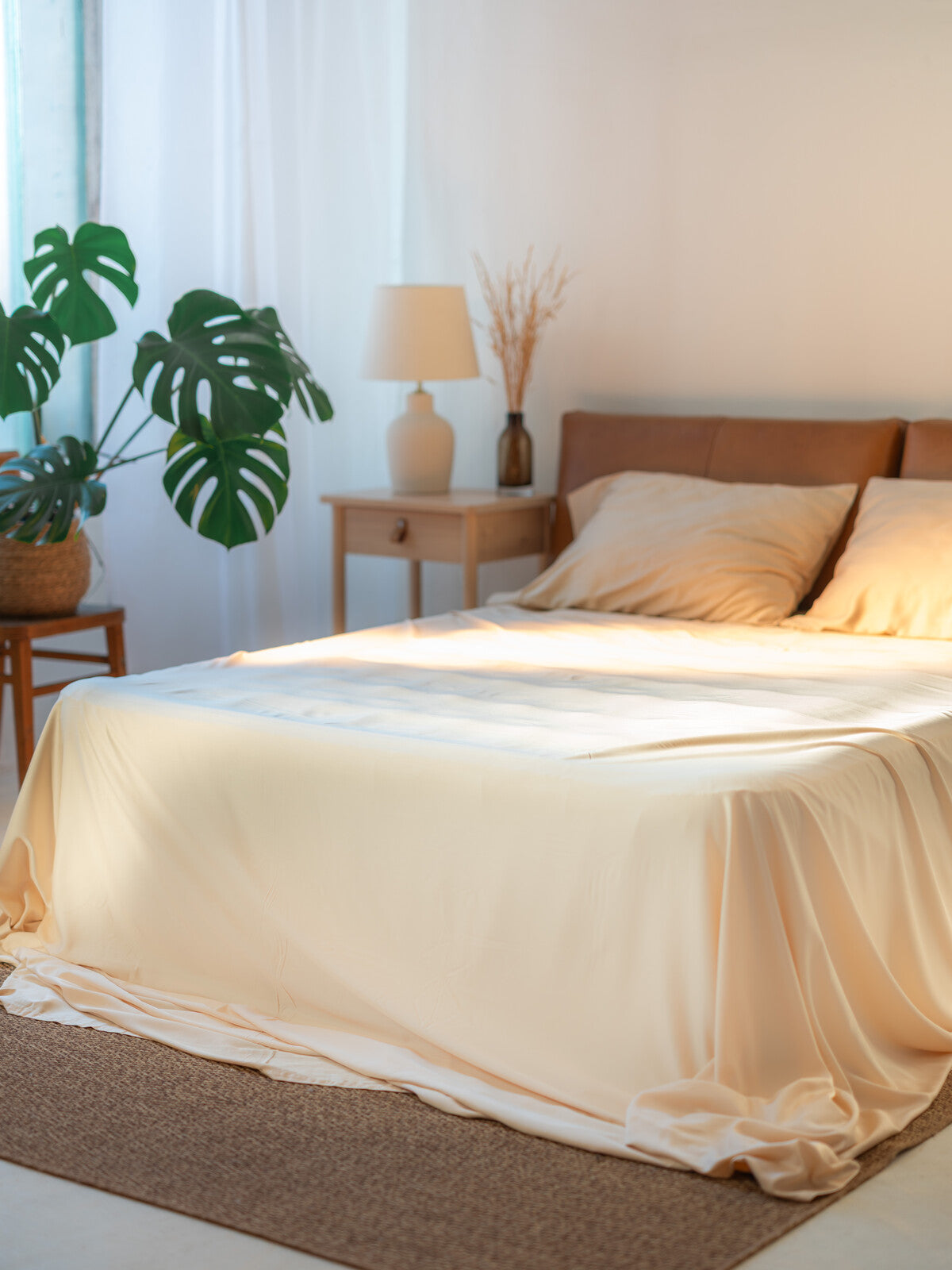 Komplet posteljnine iz bambusa