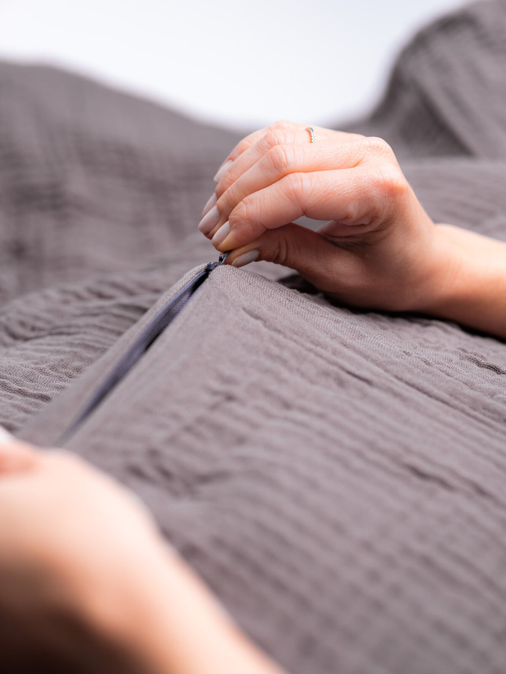 Komplet posteljnine iz tetre