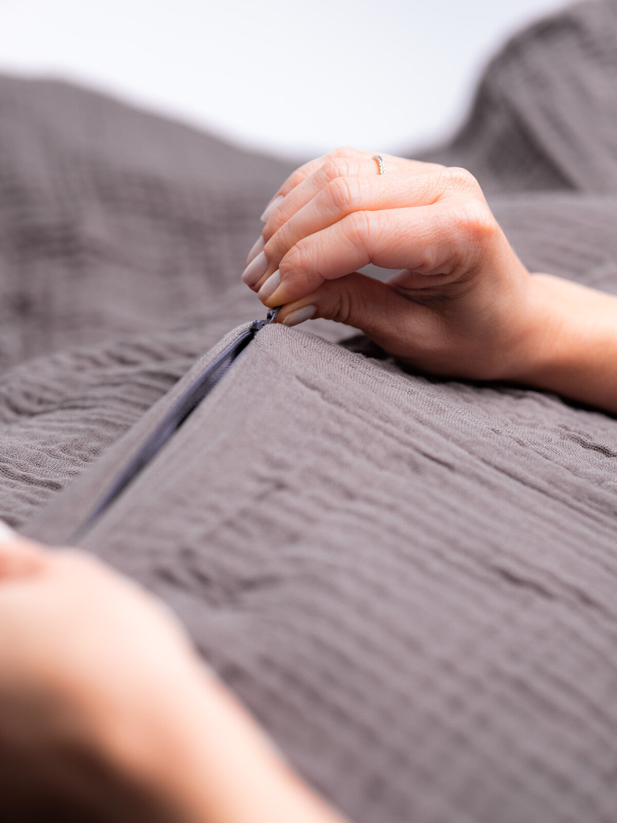 Komplet posteljnine iz tetre